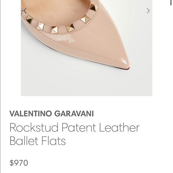 EUC Valentino Rockstud Ballet Flats - Picture 11 of 11
